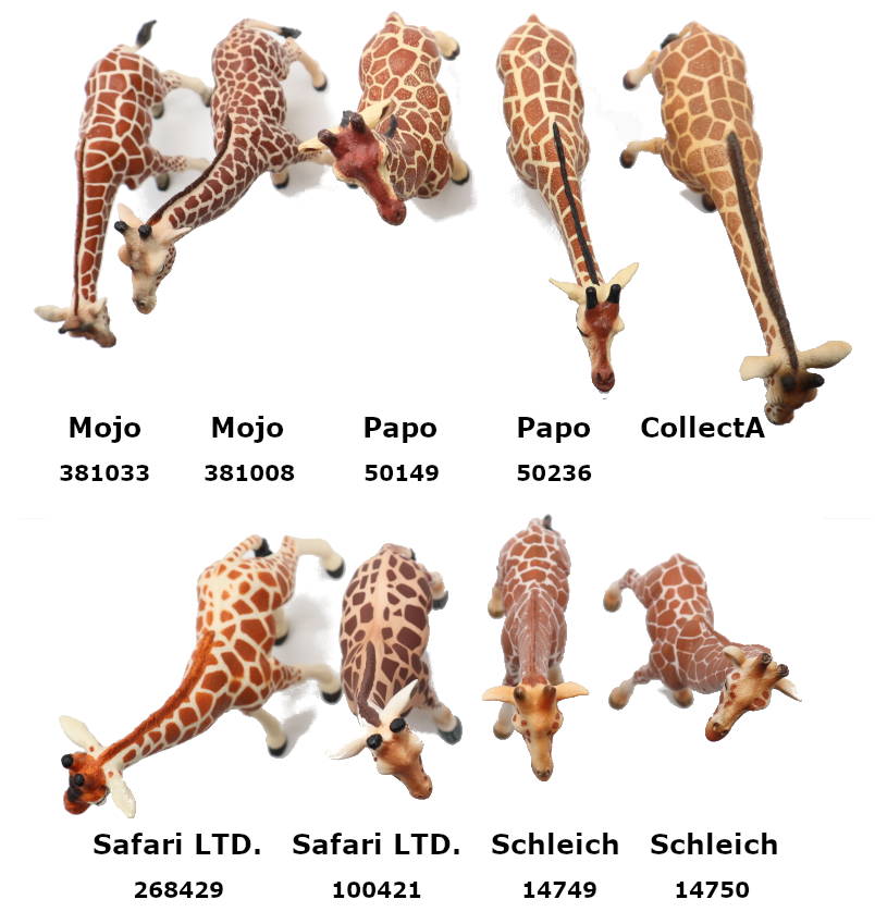 2023 Giraffe Toy Buying Guide Group Picture