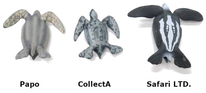 2023 Leatherback Turtle  Toy Buying Guide Bottoms Picture