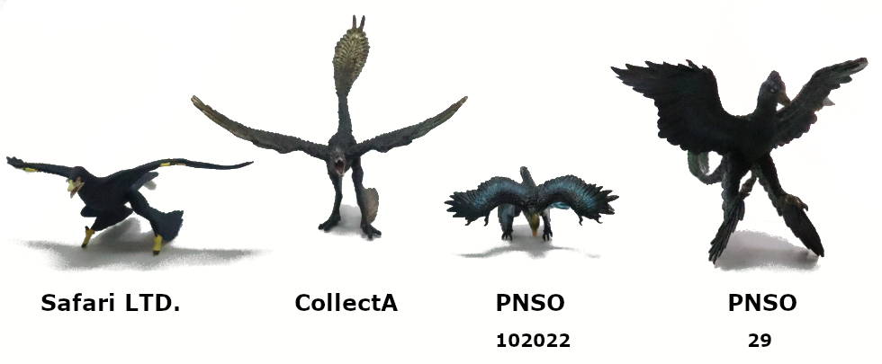 2023 Microraptor Toy Buying Guide Group Picture - Fronts