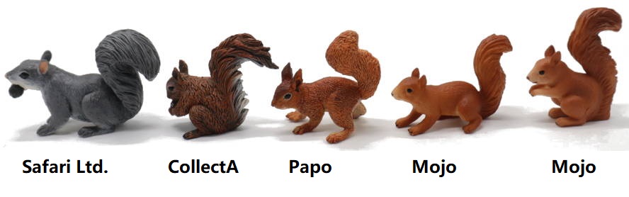 2023 Squirrel Toy Buying Guide Group Picture