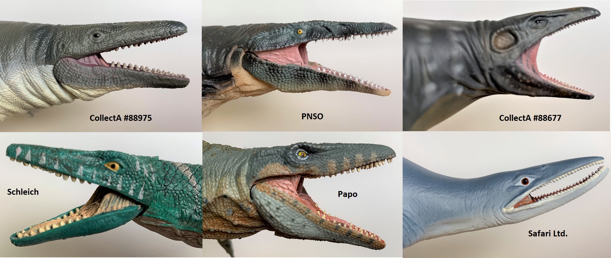 2023 Mosasaurus Toy Buying Guide Faces Picture