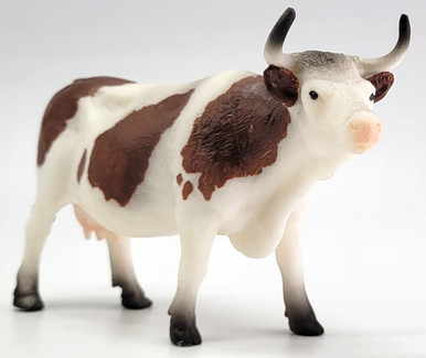 Mojo Simmental Cow #387220 - Noble brown and white cow