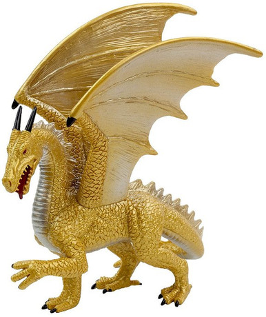 Mojo Golden Dragon #387256 - Gold with Silver Accents