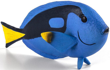 Mojo Blue Tang Fish #387269 - Brilliant Blue with Yellow Tail