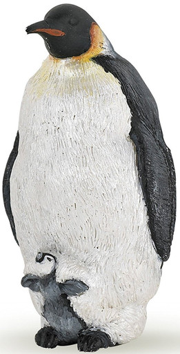 Papo Emperor Penguin #50033 - Mother Protecting Baby