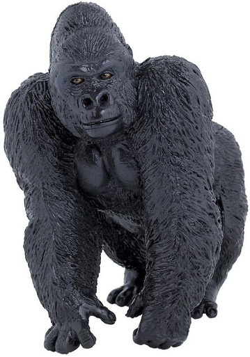 Kidrobot Ape Force Run Papa Gorilla 人形 Papo Wild Animals - Gorilla #50034 - Hairy, Muscular Model