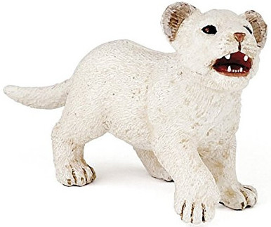 Papo(パポ) ホワイトライオンの子ども PVC PA50076 2mvetro Amazon.com: Papo White Lioness with Cub Figure, Multicolor