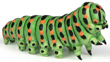 POPPO☆ Papo Insects - Caterpillar #50266 - Vibrant Green Body
