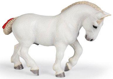 【親株】P. Percheron. Original. papo-51567-white-percheron-