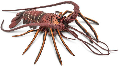 Safari Ltd. - Spiny Lobster #100076 - Oversized Crustacean