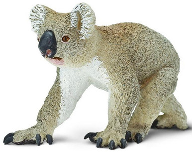 Safari Ltd. - Koala #225329 - Walking Pose on All Four Limbs