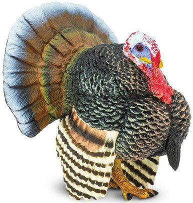 Safari Ltd. - Turkey #242929 - Fatted, Plump Farm Bird