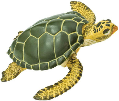 Safari Ltd. - Green Sea Turtle #274329 - Sea Life Collection