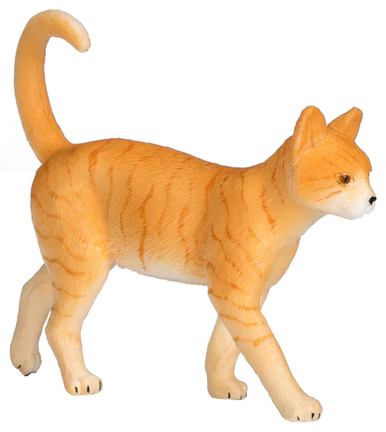 Mojo Ginger Tabby Cat #387283 - Orange with Stripes