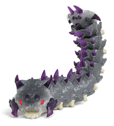 INTOY MonsterHero サラマンダー怪獣　黒洞ver. Schleich - Eldrador Shadow Worm #70830