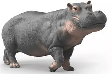 HIPPOさま 1 Schleich - Hippopotamus #14938 - Realistic African Wildlife Animal