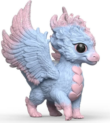 Schleich - Baby Crystal Dragon #70844 - Fantasy Figure