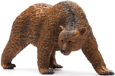 BROWN BEAR ブラウンベア・フィギュア 熊置物 東京903会 CollectA Wildlife - Brown Bear #88560 - Powerful Stance