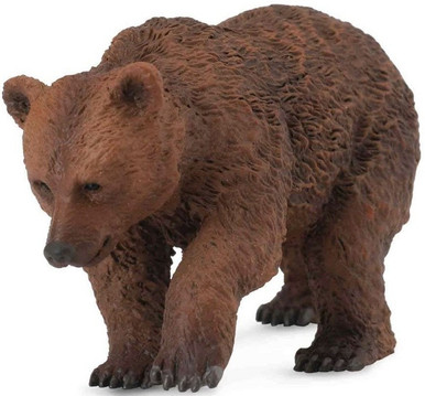 CollectA Brown Bear Cub #88561 - Cuddly Baby Bear Cub