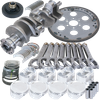 Eagle Oldsmobile 45 4.500in Crank 7.100in H-Beam -15cc Inv Dome 4.165in Pistons Balanced Assembly - B42107040