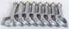 Eagle Chevrolet Small Block 5.700in Length Forged 4340 Steel Lightweight H-Beam Rods - Set of 8 - CRS5700BLW