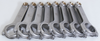 Eagle Chevy Big Block 2.200in Journal .990in Pin H-Beam Connecting Rods (Set of 8) - CRS71003D