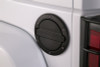 AMP Research 2007-2017 Jeep Wrangler JK 2/4 Door Fuel Door - Black - 73000-01A