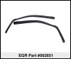 EGR 09+ Dodge Ram Pickup Regular Cab In-Channel Window Visors - Set of 2 (562651) - 562651