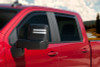 EGR 2019 Chevy 1500 Crew Cab In-Channel Window Visors - Matte Black - 571655