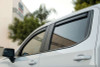 EGR 2019 Chevy 1500 Crew Cab In-Channel Window Visors - Dark Smoke - 571691