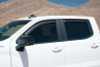 EGR 2019 Chevy 1500 Crew Cab In-Channel Window Visors - Matte - 571695