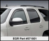 EGR 07+ Chev Tahoe GMC Yukon 07+ In-Channel Window Visors - Set of 4 (571801) - 571801