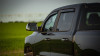 EGR 2019 Dodge Ram 1500 Quad Cab SlimLine In-Channel WindowVisors Set of 4 - Dark Smoke - 572961