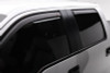 EGR 15+ Ford F150 Super Cab In-Channel Window Visors - Set of 4 - Matte (573475) - 573475