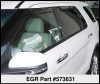 EGR 11+ Ford Explorer In-Channel Window Visors - Set of 4 (573631) - 573631