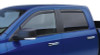 EGR 16-17 Nissan Titan Crew Cab In-Channel Window Visors - Set of 4 - Matte - 576005