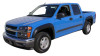 EGR 04-12 Chevy Colorado/GMC Canyon Rugged Look Fender Flares - Set (751194) - 751194