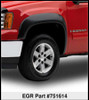 EGR 07-10 GMC Sierra HD 6-8ft Bed Rugged Look Fender Flares - Set - 751614