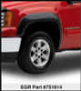 EGR 07-10 GMC Sierra HD 6-8ft Bed Rugged Look Fender Flares - Set - 751614