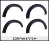 EGR 07-13 GMC Sierra LD 6/8ft Bed Bolt-On Look Fender Flares - Set - 791514
