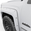 EGR 14+ Chev Silverado 5ft Bed Bolt-On Look Color Match Fender Flares - Set - Summit White - 791674-GAZ