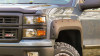 EGR 14+ Chev Silverado 5ft Bed Bolt-On Look Fender Flares - Set - Matte - 791675