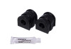 Energy Suspension 06-10 VW Passat (Incl. Wagon)/16+ VW Passat Black 20.7mm Rear Sway Bar Bushing Set - 15.5110G