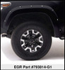 EGR 11-15 Ford Super Duty Bolt-On Look Color Match Fender Flares - Set - Carbon Black - 793814-G1