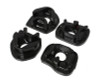 Energy Suspension 02-04 Acura RSX (includes Type S) / 02-04 Honda Civic Si Black Motor Mount Inserts - 16.1110G