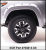 EGR 11-15 Ford Super Duty Bolt-On Look Color Match Fender Flares - Set - Ingot Silver - 793814-UX