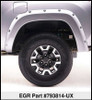 EGR 11-15 Ford Super Duty Bolt-On Look Color Match Fender Flares - Set - Ingot Silver - 793814-UX