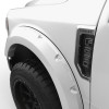 EGR 2017 Ford Super Duty Bolt-On Look Color Match Fender Flares - Set - Oxford White - 793914-Z1