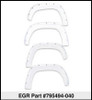 EGR 14+ Toyota Tundra Bolt-On Look Color Match Fender Flares - Set - Color MatchSuper White - 795494-040