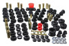 Energy Suspension 88-91 Honda Civic/CRX Black Hyper-Flex Master Bushing Set - 16.18102G